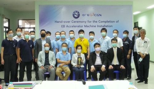 CGN successfully installed and handed over advanced electron accelerator for sterilization to TNDT PCL.
