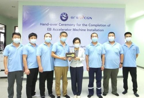 CGN successfully installed and handed over advanced electron accelerator for sterilization to TNDT PCL.