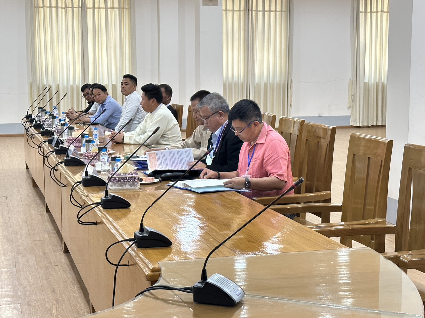 TNDT co-signed the MOA to extend the timing of the Power Plant Project in Myanmar