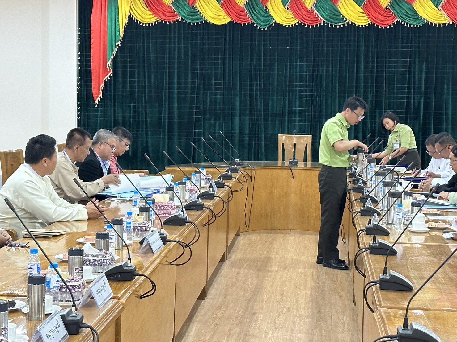 TNDT co-signed the MOA to extend the timing of the Power Plant Project in Myanmar