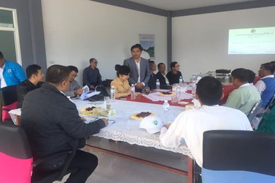 Shan State Cabinet Members and Teams visited the 2 x 10 MW Power Plant Project.