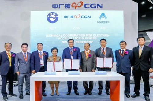 TNDT signed a technical cooperation agreement and placed Electron Beam accelerator order with CGN Dasheng for the development of ASE sterilization plant.