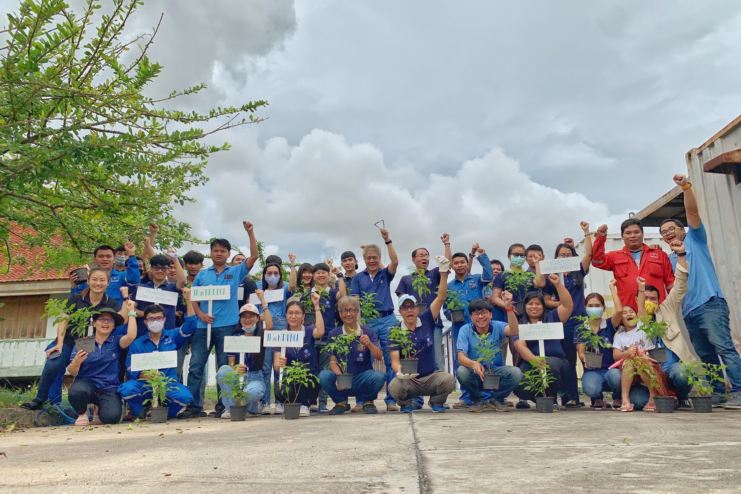 Landscape improvements - Rayong Branch 2020
