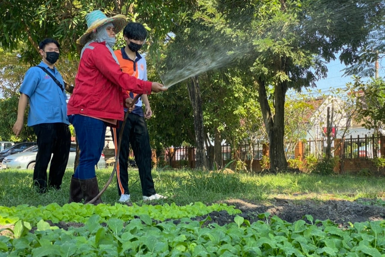 "Vegetables Garden in Establishment" Project - Rayong branch