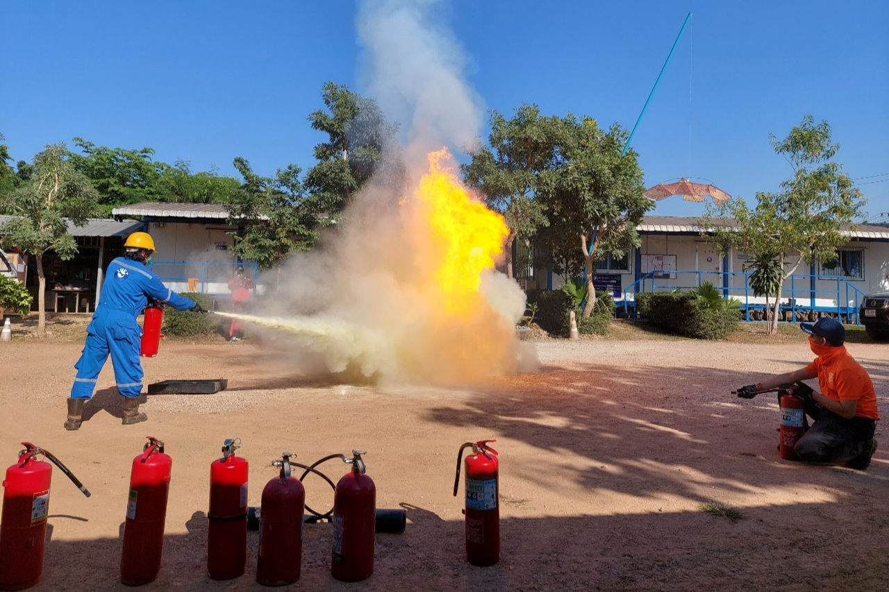 Basic Fire-Fighting and Evacuation Fire Drill - Site LarnKraBue 2021